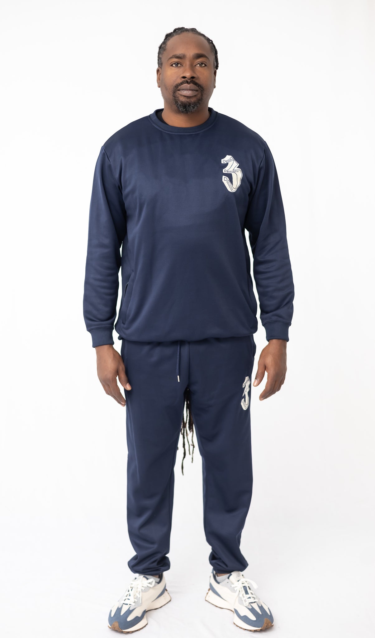 Navy Blue Tracksuit