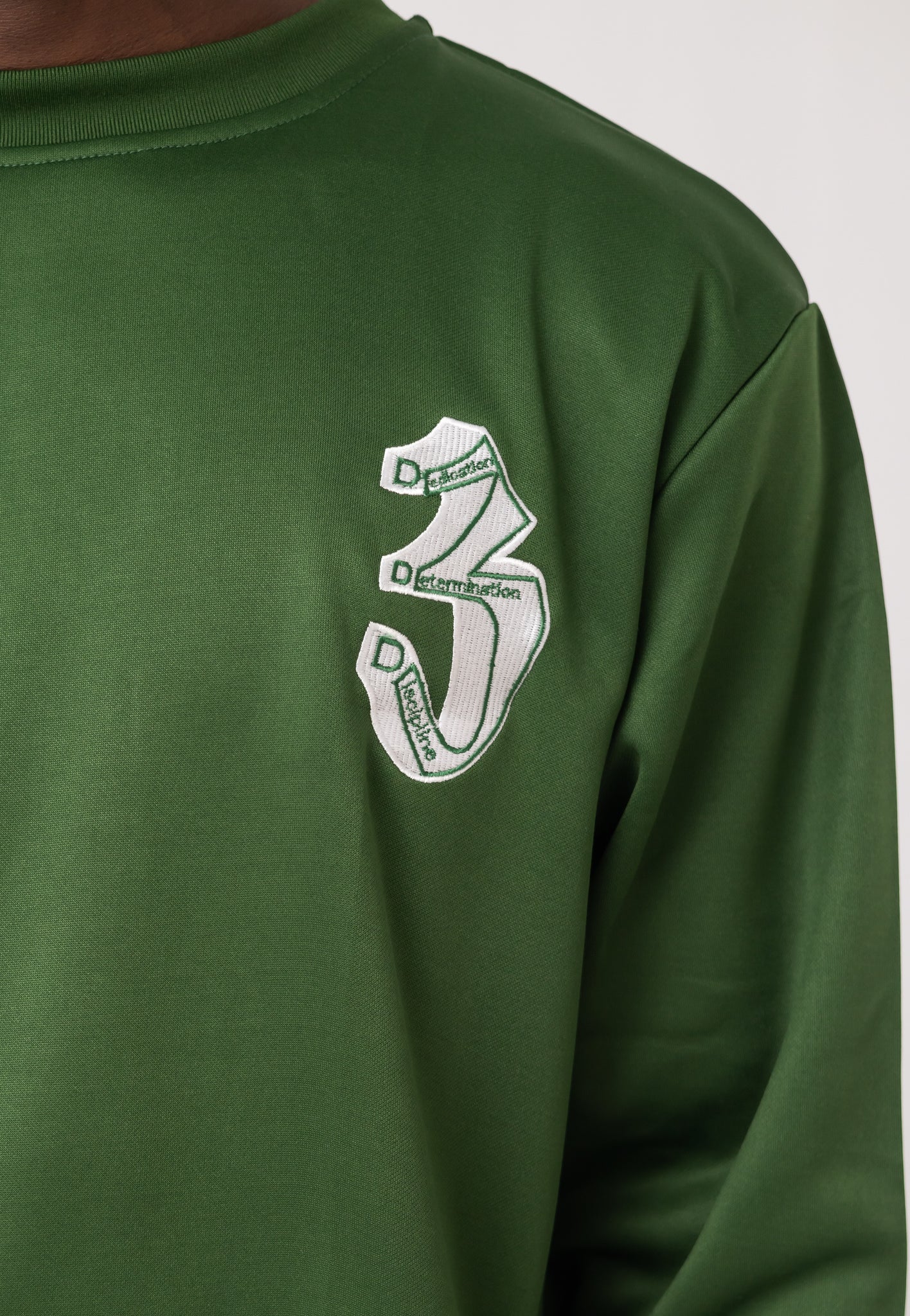 Forest Green Crewneck Suit